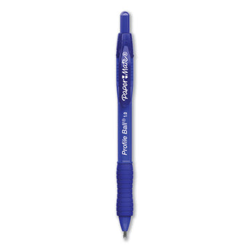 Paper Mate® Profile Ballpoint Pen, Retractable, Medium 1 Mm, Blue Ink, Translucent Blue Barrel, 36-pack freeshipping - TVN Wholesale